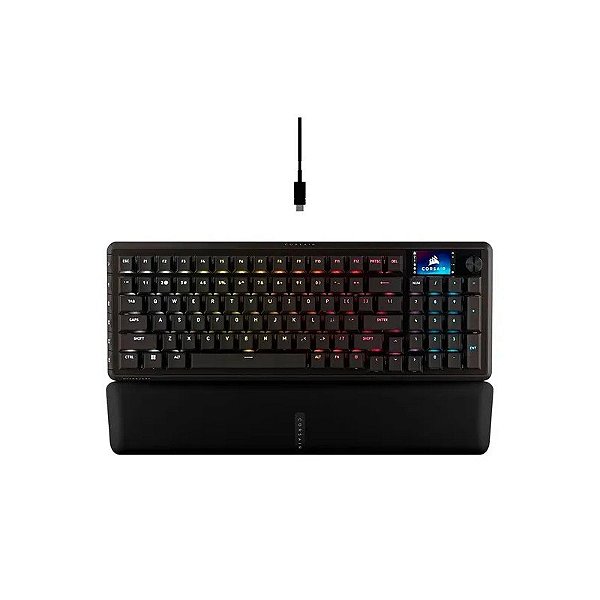 Teclado Gamer Corsair Vanguard 96 CH-91E901E-Na RGB Preto