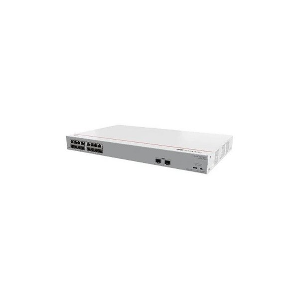 Switch Huawei Ekit 16 Portas S110-16LP2SR-Ac 16*Ge 2*SFP Poe +124W