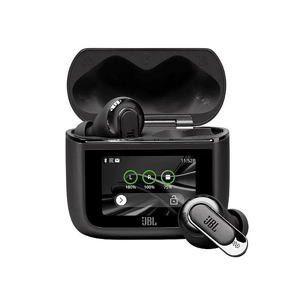 Fone de Ouvido JBL Tour Pro 3 Bluetooth Anc TWS Smart Ambient - Preto