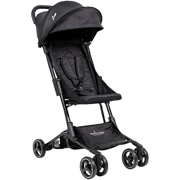 Carrinho de Bebê Premium Baby PB-S207BK Preto
