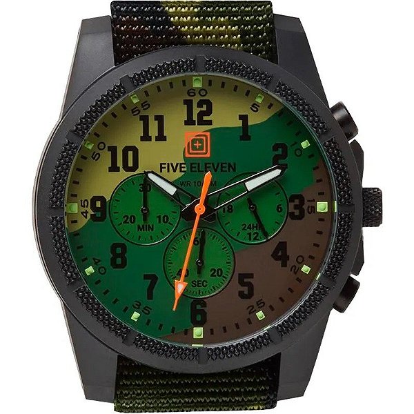 Relógio 5.11 Tactical Pathfinder 56722-938 Woodland Camo