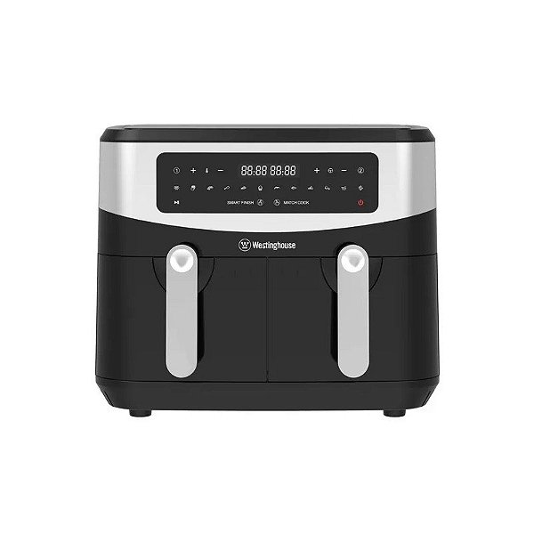 Fritadeira Elétrica Dupla Westinghouse WKAFQK5511 4.5L Preto 220V