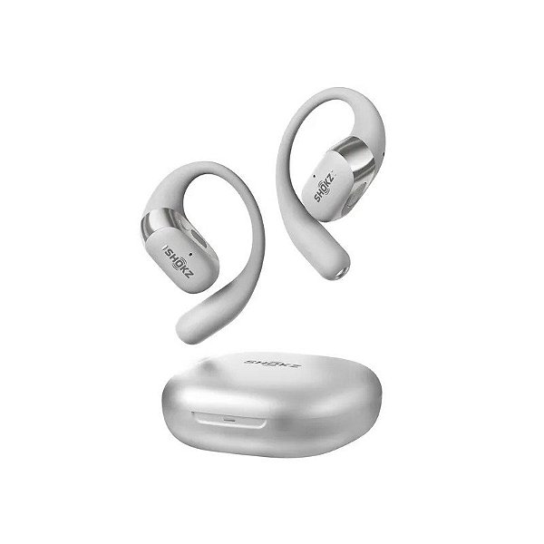 Fone de ouvido Shokz Openfit 2+ Bluetooth - Cinza (T921-ST-GY-US)