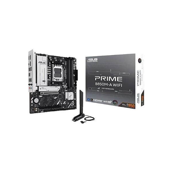 Placa-Mãe Asus Prime B850M-A Wifi AM5 DDR5