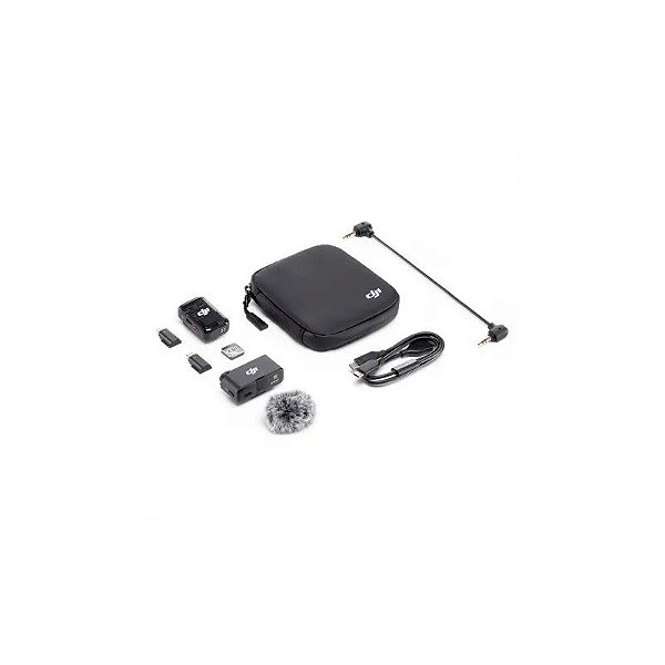Microfone Sem Fio Dji Mic 2 (1 TX + 1 RX) (FCC)