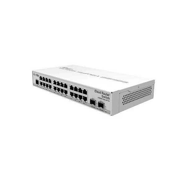 Roteador Switch Mikrotik Cloud CRS326-24G-2S+In PC