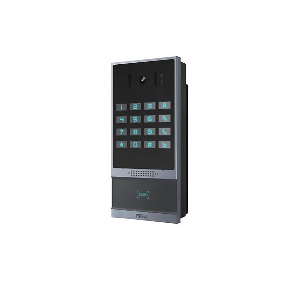 Fanvil Video Porteiro I64 2 Linhas Sip Cam. 2MP Teclado Nume