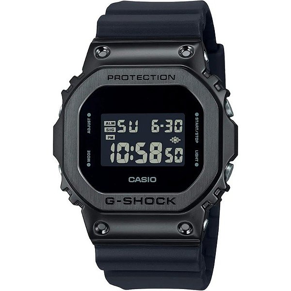 Relógio Casio Digital GM-5600UB-1DR G-SHOCK - Masculino
