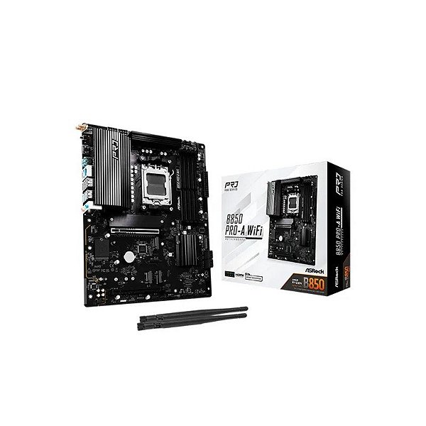 Placa-mãe AM5 Asrock B850 Pro-A Wifi DDR5 HDMI USB 3.2