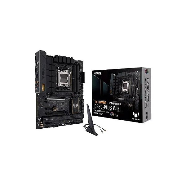 Placa Mãe Asus B650 Plus Tuf Gaming Wifi DDR5 Socket AM5 Chipset AMD B650 ATX