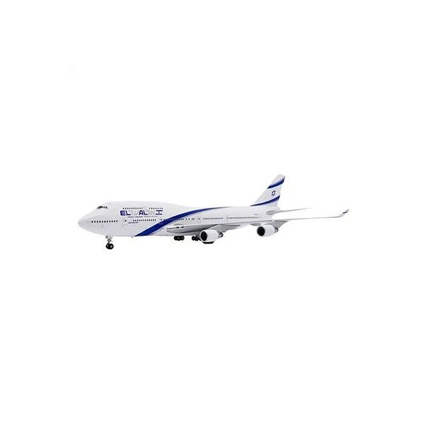 Avião de Coleção JC Wings Escala 1:200 El Al Boeing 747-400 XX20319