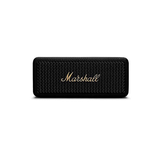 Caixa de Som Bluetooth Marshall Emberton II - Preto e Latão