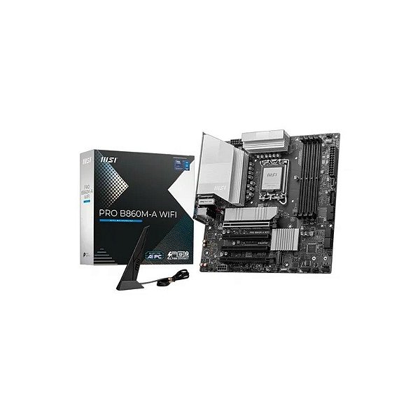 Placa Mãe 1851 MSI B860M-A Pro Wifi DDR5/HDMI