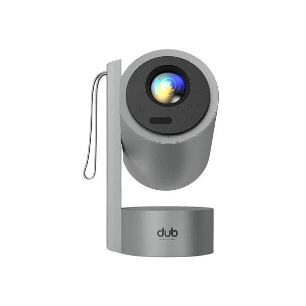 Projetor Bateria Dub Home Cinema DBP4BAT 4000 Lúmens 2/32GB Wi-Fi 4K Bluetooth - Cinza