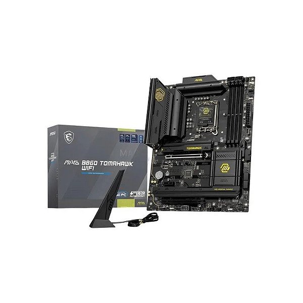 Placa Mãe Intel 1851 MSI B860 Mag Tomahawk DDR5 Wifi ATX