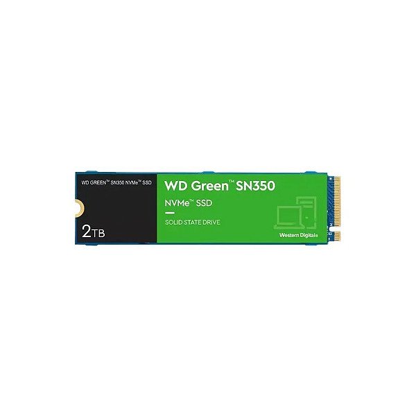 SSD M.2 Western Digital SN350 Green 2TB Nvme PCI-Exp GEN3 - WDS200T3G0C