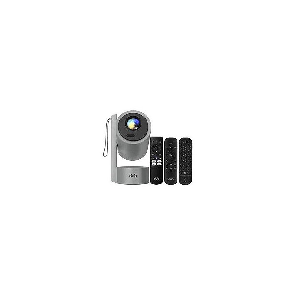 Projetor Bateria Dub Home Cinema DBP4BAT 4000 Lumens - Cinza