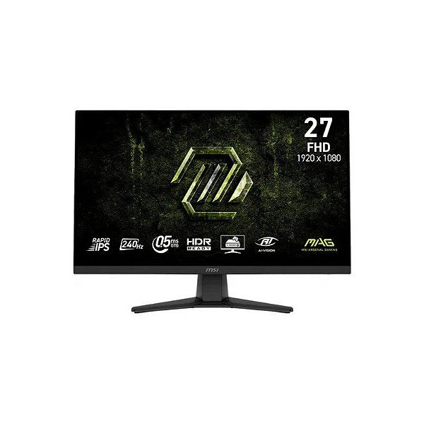 Monitor MSI Mag 272F X24 Plano/FHD/IPS/240HZ