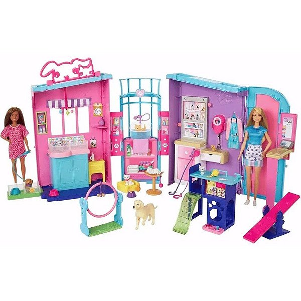 Boneca Barbie Guardería Pet Mattel - HRG81