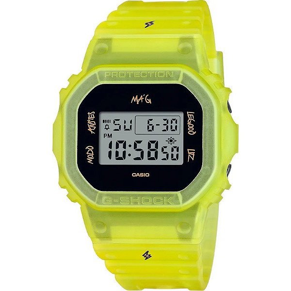 Relógio Casio Digital DWE-5600JB-1A9DR - Masculino