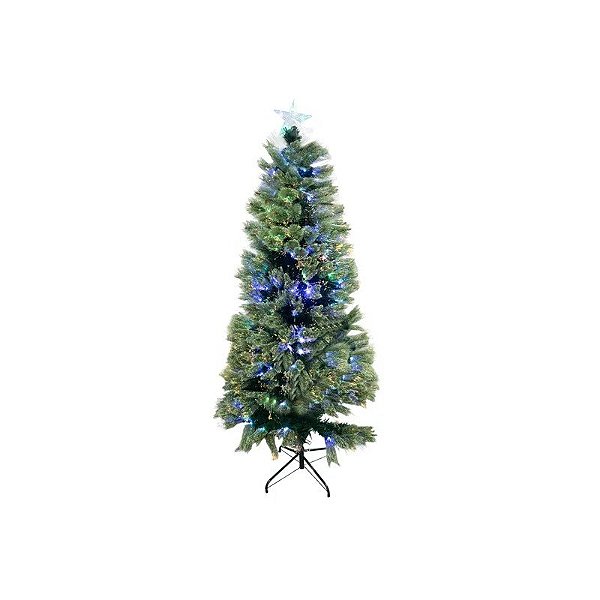 Árvore de Natal Tipo Pinheiro com Luzes LED 1,80 M Bivolt