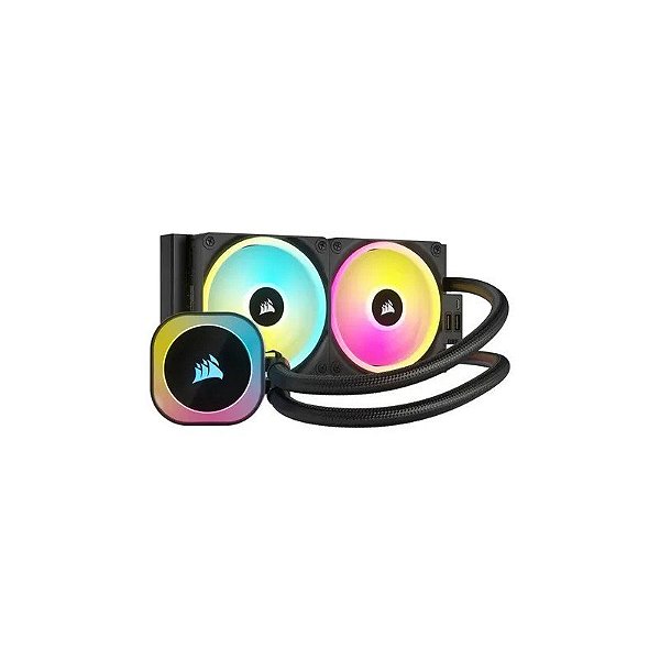 Cooler Líquido Corsair CW-9061001-WW Icue Link H100I RGB Preto