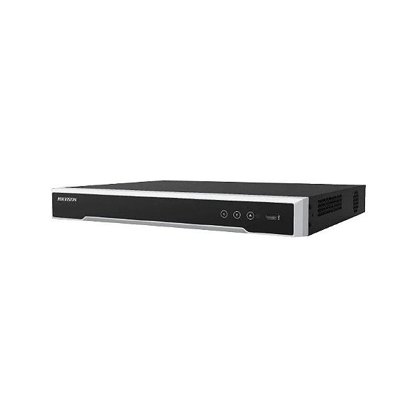 Gravador de Vídeo em Rede Hikvision CCTV Integrado DS-7616NI-Q2/16P (C) com 16 Canais 4k (Conexão de Rede)