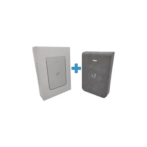 Ponto de Acesso Ubiquiti UAP-IW-HD UniFi AP In-Wall HD 802.11ac + Capa de Concreto