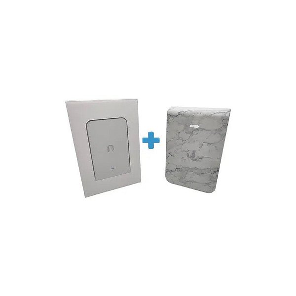 Ponto de Acesso Ubiquiti UniFi AP In-Wall HD 802.11AC + Capa Mármore