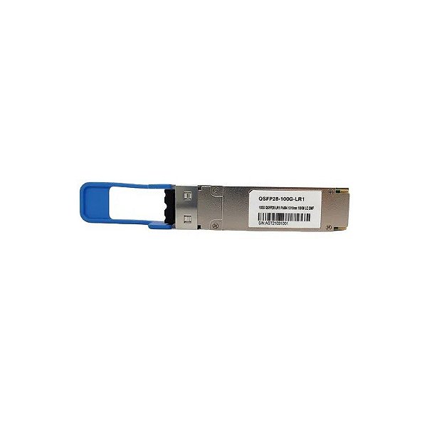 Cabo F M QSFP28 100G 10KM 1310NM LR1 PAM4 Duplex LC Monomodo