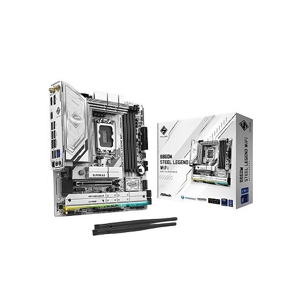 Placa-Mãe Asrock B860M Steel Legend Wifi LGA 1851 DDR5
