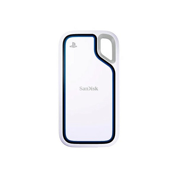 Disco SSD Externo 1TB Sandisk Extreme SDSSDE62P-1T00-G25 1000MB/s Branco PS5