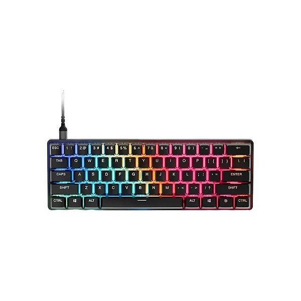 Teclado Gamer Mecânico Steelseries 60% RGB Apex Pro Mini Gen 3 - Preto (Inglês)