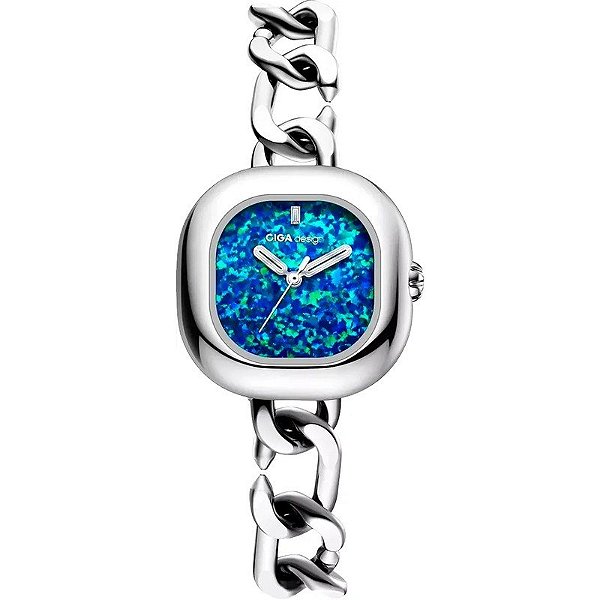 Relógio Feminino Ciga Design D026-SIBU-3SS Aglaia Collection Quartz