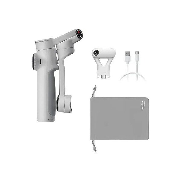 Kit Estabilizador para Smartphone Insta360 Flow 2 Pro Cinsabqb - Cinza Pedra (FLOW238)