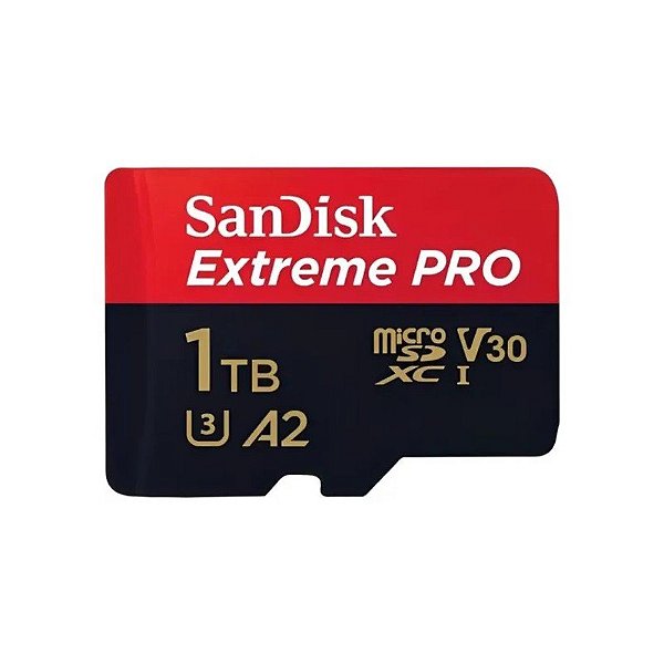 Cartão de Memória Micro SD Sandisk Extreme Pro 200-140 MB/s U3 1 TB