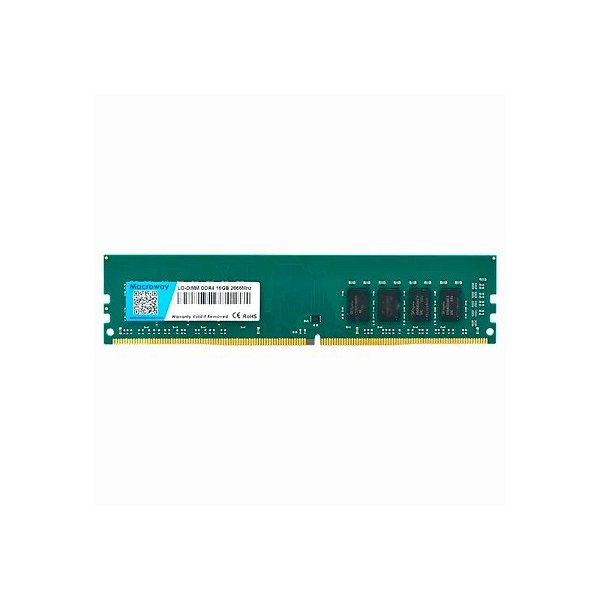 Memória Macroway, DDR4 32GB (1X32GB), 2666MHZ, Verde