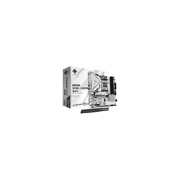Placa-mãe Asrock B850M Steel Legend Wi-Fi Socket AM5 / DDR5