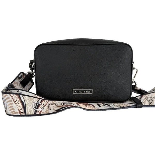 Bolsa Cromia Feminina 1405911 014 Ladies Bag Pérola - Preta