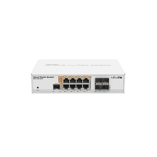 Switch Inteligente Mikrotik CRS112-8P-4S-In 8*Giga Poe 160W