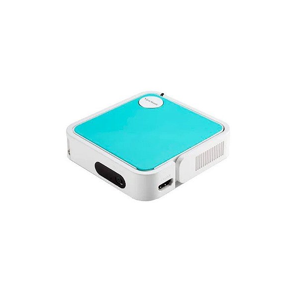 Projetor Viewsonic M1 Mini - HDMI/USB - Wi-Fi - Micro USB - Branco e Azul