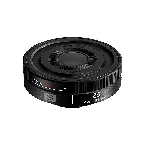 Lente Panasonic Lumix S 26mm F/8