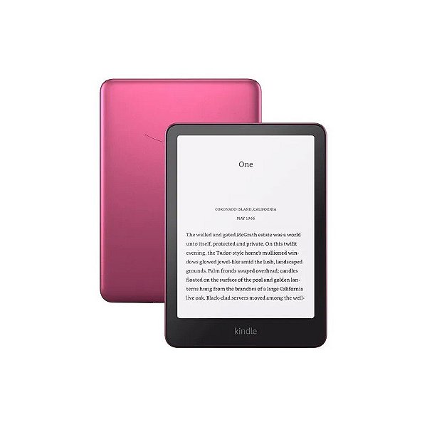 Kindle Paperwhite Edição Signature 2024 32GB - Rosa