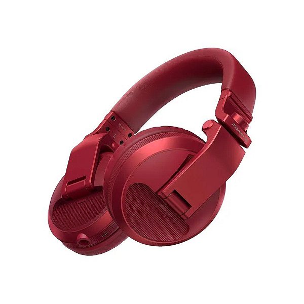 Fone de Ouvido Pioneer DJ HDJ-X5BT-K Bluetooth - Vermelho