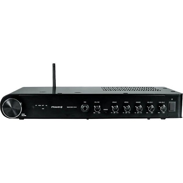Receptor Amplificador Frahm Fino 3800 HDMI FM/HDMI/Bluetooth 240W RMS - Bivolt