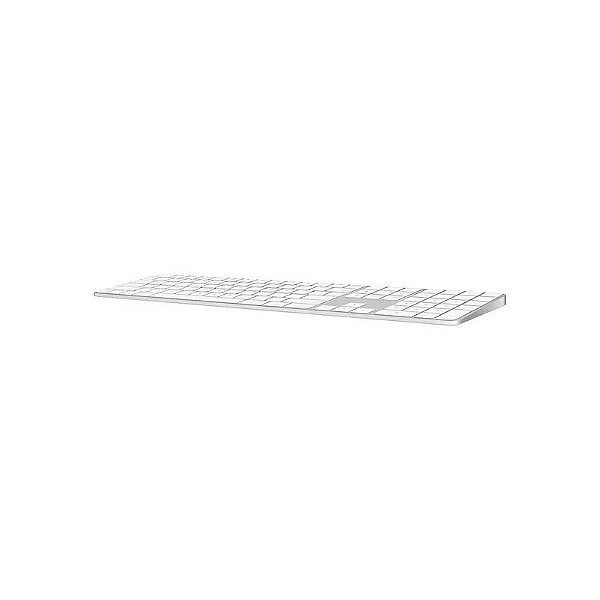 Teclado Apple Magic Numeric Keyboard Touch ID MXK73LL/A - Prata