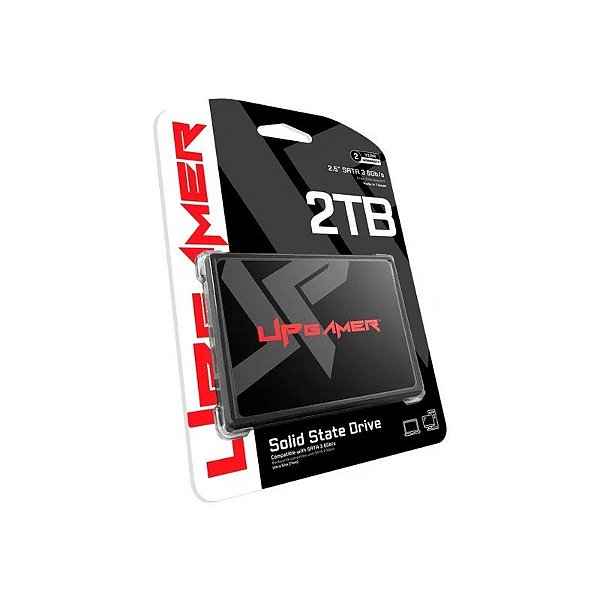SSD Up Gamer UP500, 2TB, 2.5", SATA 3, Leitura até 500MB/s, Gravação até 500MB/s