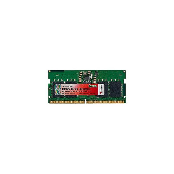 Memória RAM Keepdata KD56S46/16G - 16GB - DDR5 - 5600MHZ - para Notebook