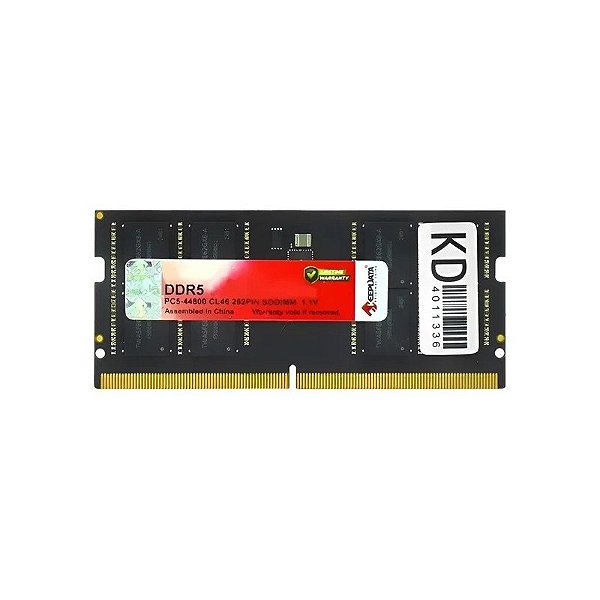 Memória RAM para Notebook DDR5 Keepdata 5600 MHZ 16 GB KD56S46/16G