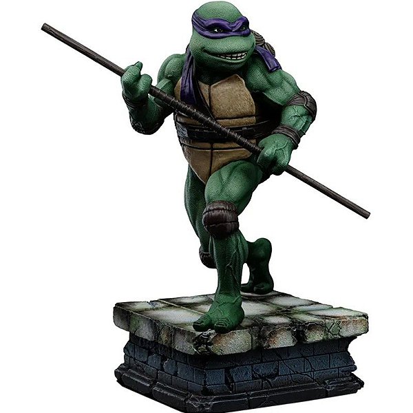 Estátua Iron Studios Tartarugas Ninja Donatello - Escala 1/10
